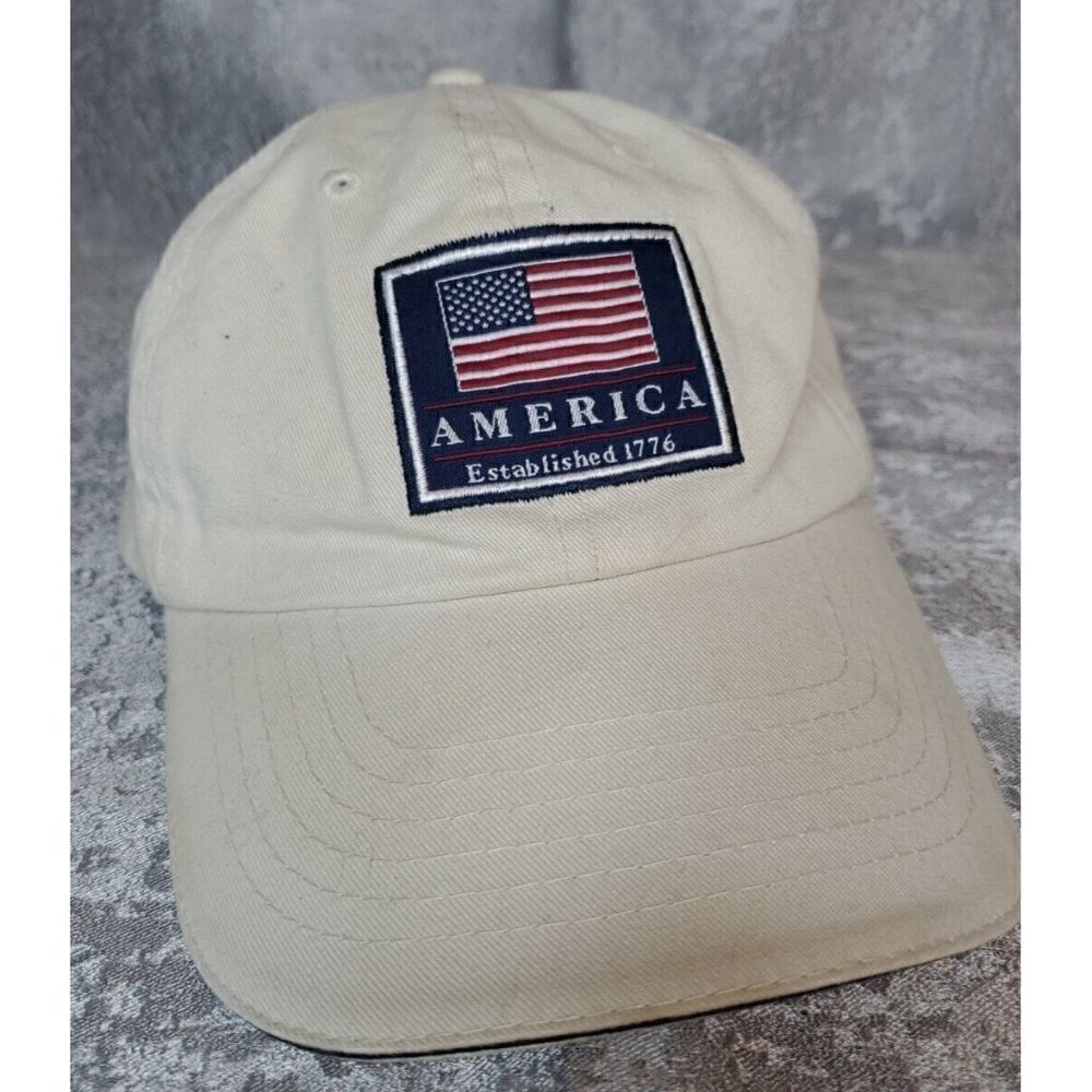NOT AVAILABLE! DO NOT PURCHASE Tan Cotton Strapback Dorfman Pacific Handmade cap